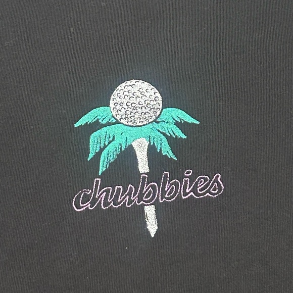 Chubbies Let’s Par Tee Men’s Tee Shirt size M - Picture 2 of 4